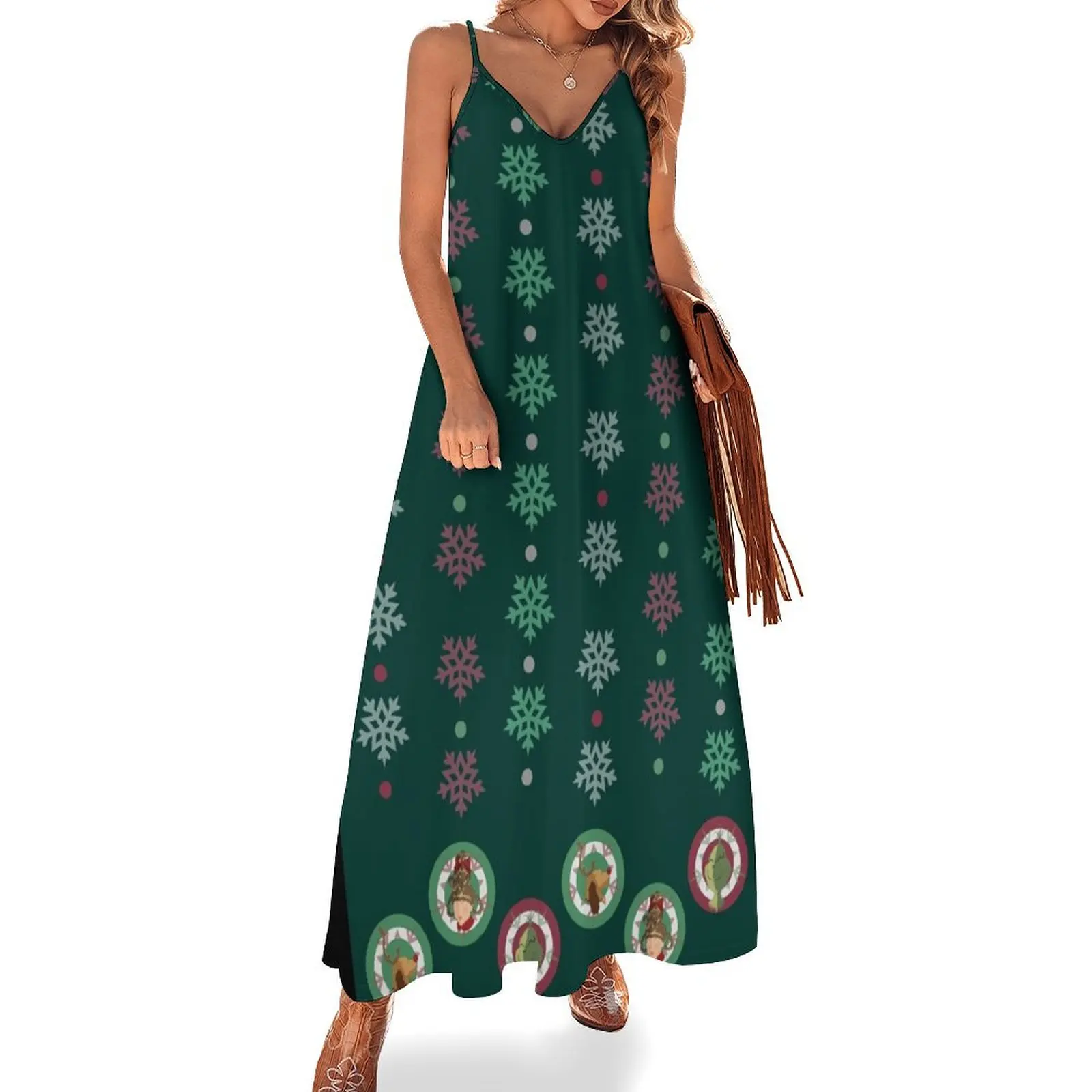 

WhoVille Sleeveless Dress wedding dresses for parties Casual dresses dresses for special events