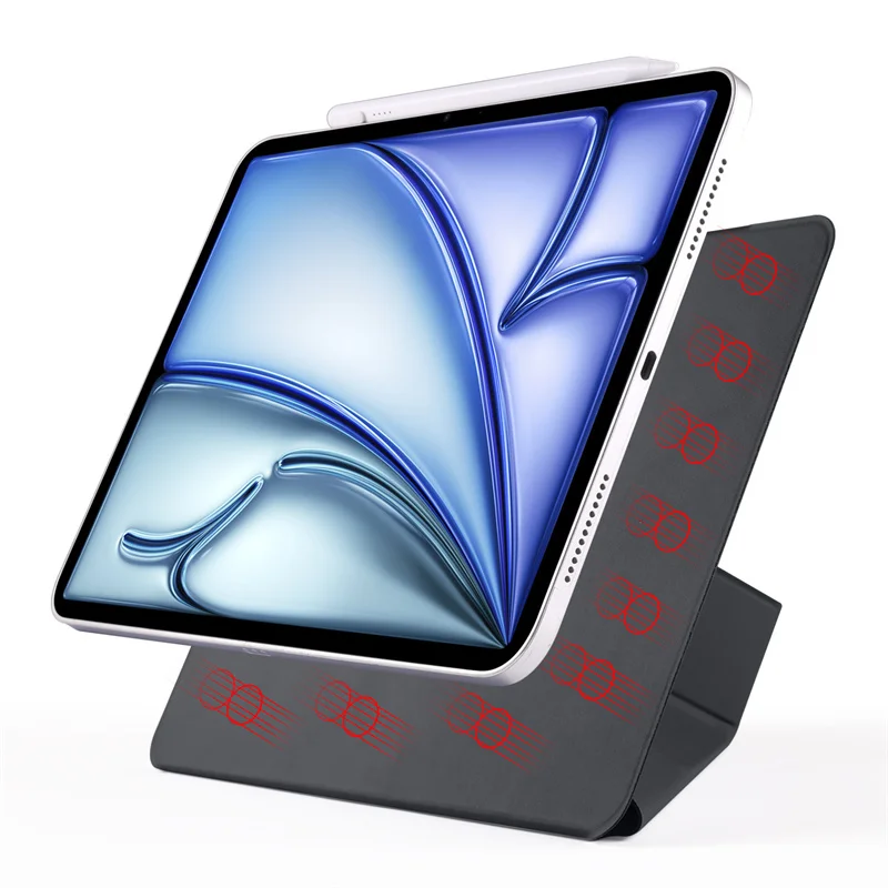 For iPad Mini 7 Case Mini 7th Generation 8.3'' Magnetic Attachment Slim Protective Tablet Cover Funda For iPad Mini 6 Case Coque