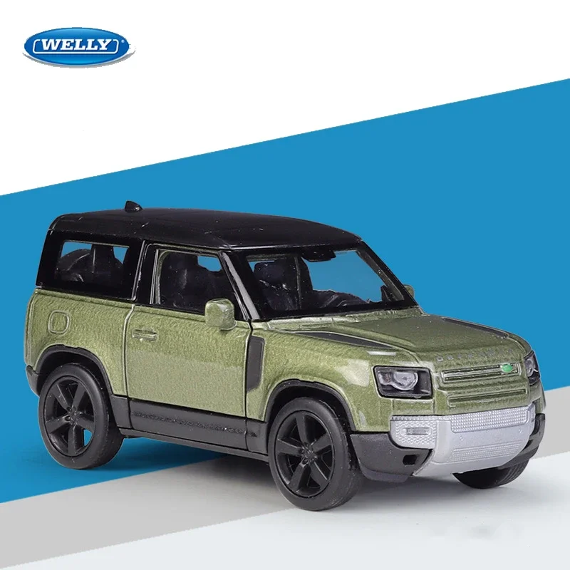 

WELLY 1:36 Land Rover 2020 Defender Simulation Alloy Car Model - Suitable for Children's Toys and Collections