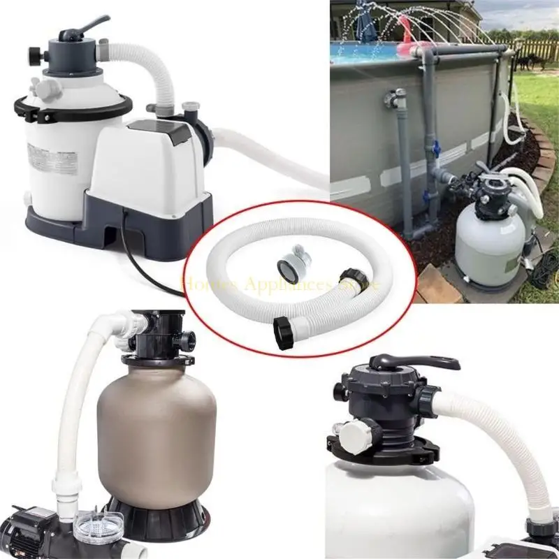 

D0AB POOL PUSM HOSE 59 с адаптерами для автоматических систем соленой воды для бассейна