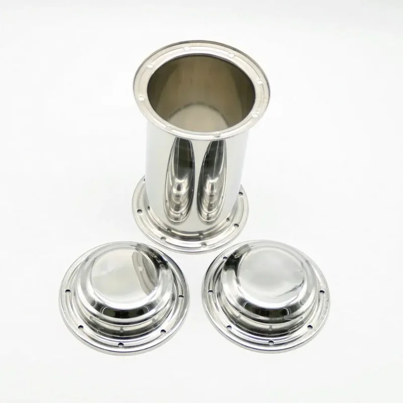 Stainless Steel Time Capsule Waterproof Lock Container Storage Future Gift 10.2\