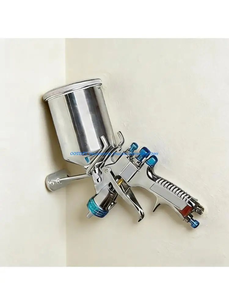 367D Heavy Duty Sprayer Guns Stand With Secure Cup Holder For Painting Workstations