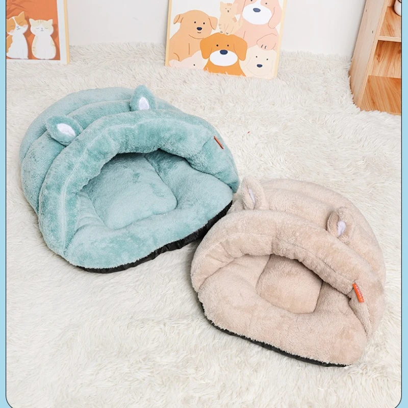 Cama para Perro, Cama para Gato, Camas para Mascotas, Nueva Cama de Felpa Cálida y Bonita para Mascotas, Accesorios para Perros, Camas para Mascotas, Accesorios para Perros, Casa para Perros