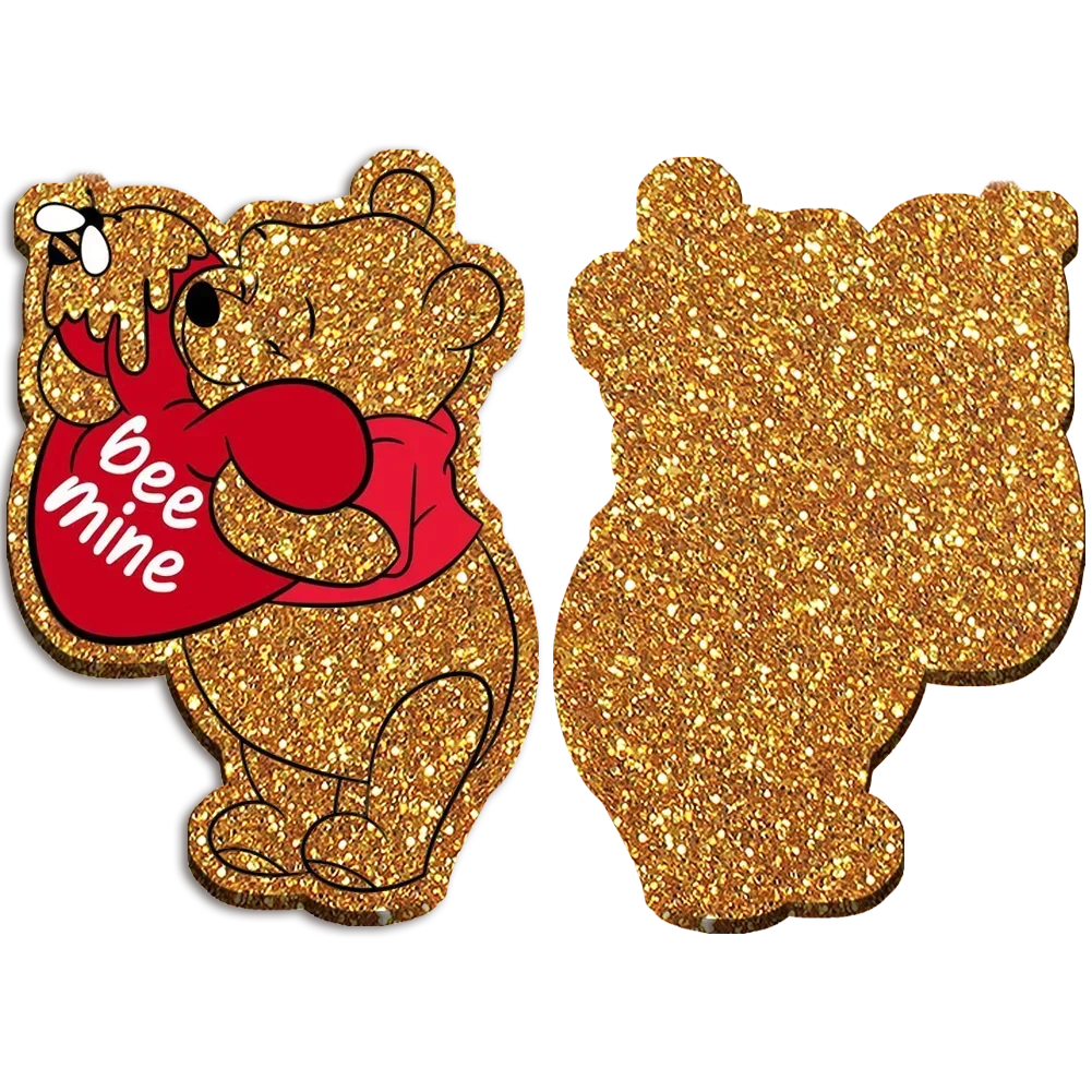 Disney princesa ouro chunky glitter planar resina acrílico flatback para diy caso de telefone arco de cabelo artesanato presente acessórios chaveiro