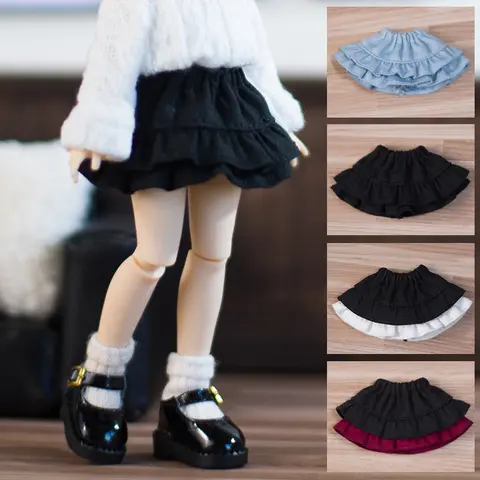 Ob11 인형 옷 케이크 스커트 인형 하프 스커트 Bjd 인형 짧은 치마 P9, P10, Ob11,Obitsu11,Molly, Gsc, Ymy, 1/12bjd 인형