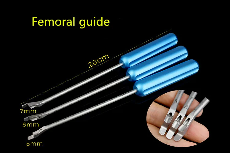 Orthopedic instrument medical sports medicine Cruciate ligament Surgical reconstruction repair Instrument box set full tool kit