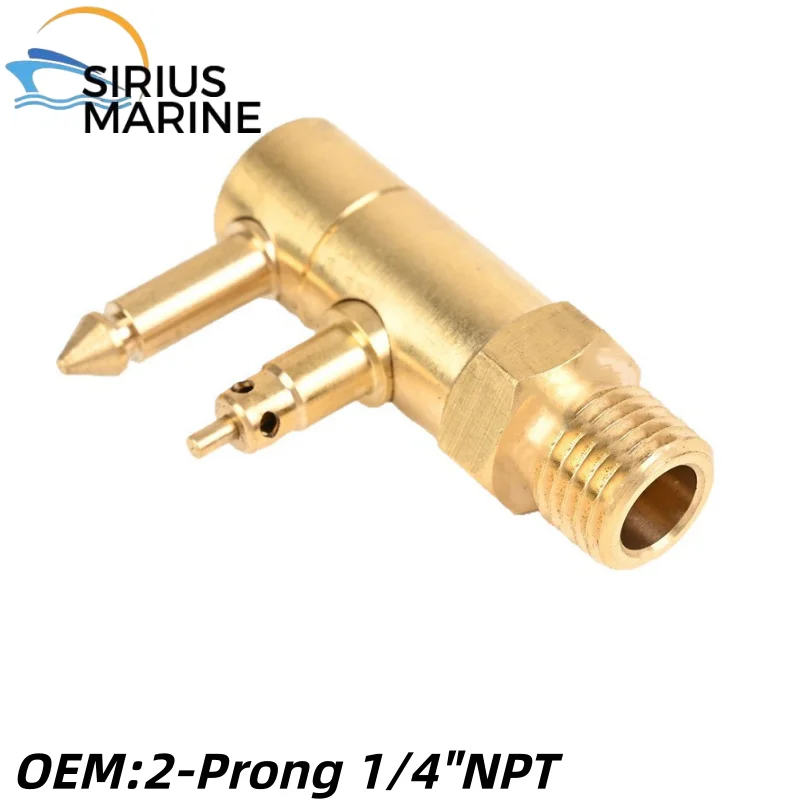 

Детали подвесного мотора для штекерного разъема масляного бака JOHNSON, 2-контактный, 1/4 дюйма NPT