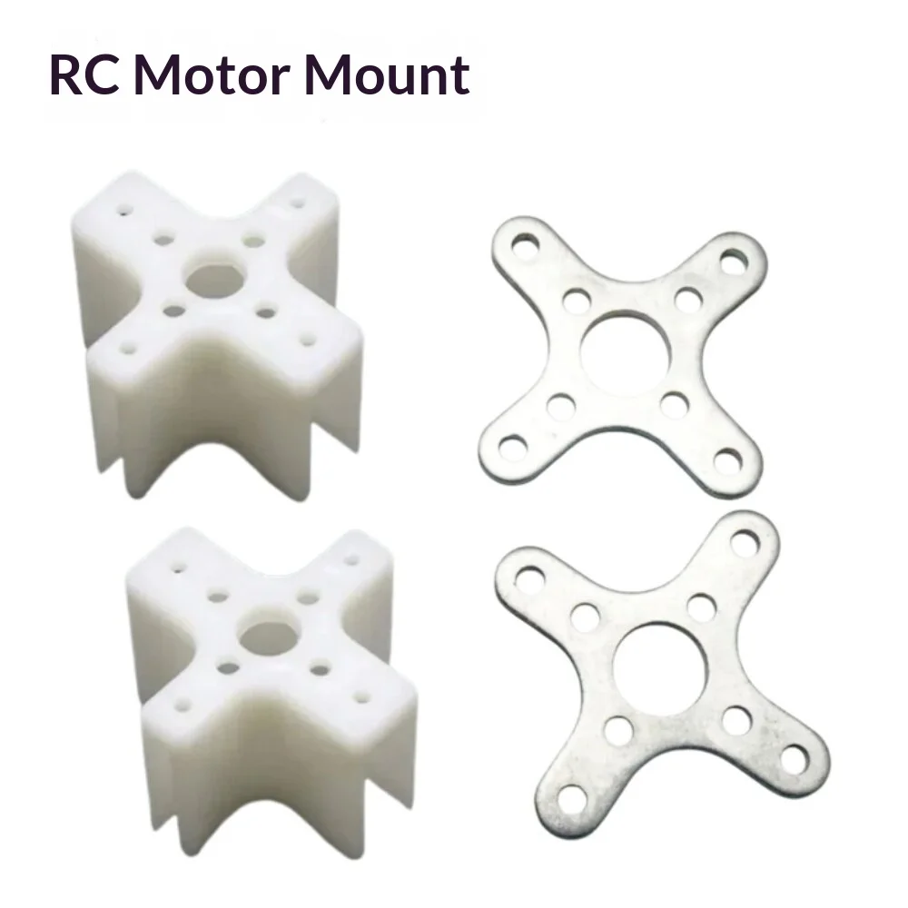 5pcs Plastic Motor Mount Cross Motor Base For Sunnysky Xxd Motor Kt Board / Su27 Rc Airplane Models Part