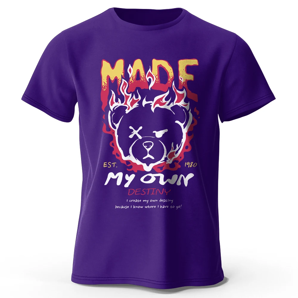 Camiseta 100% algodón con estampado de arte de cerveza de línea minimalista, camiseta transpirable de manga corta con cuello redondo para hombres y mujeres