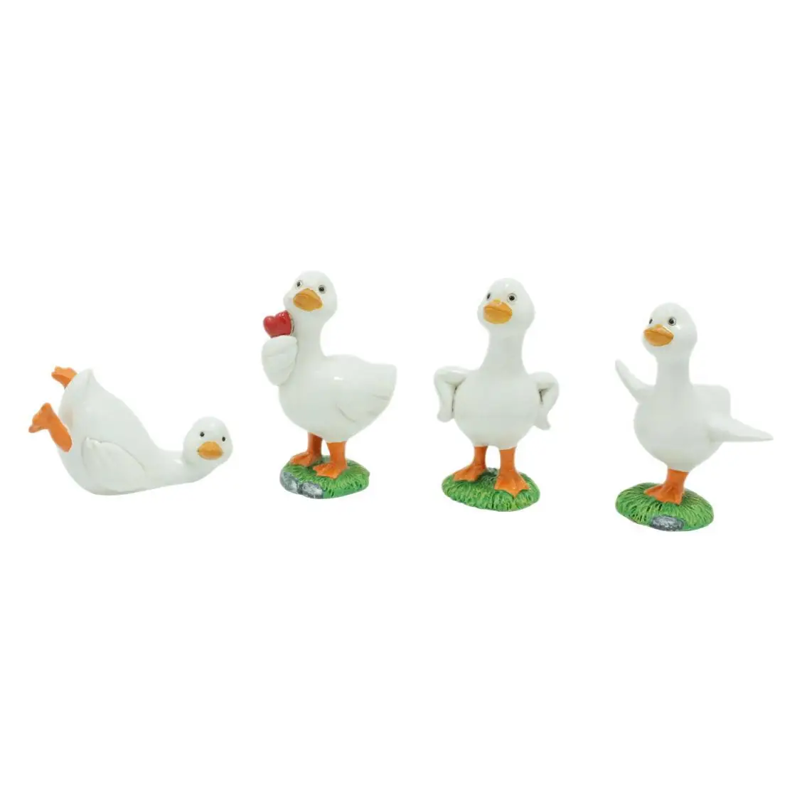 Mini Duck Beach Scene - Resin Micro Landscape, Cute for Aquarium & Desk