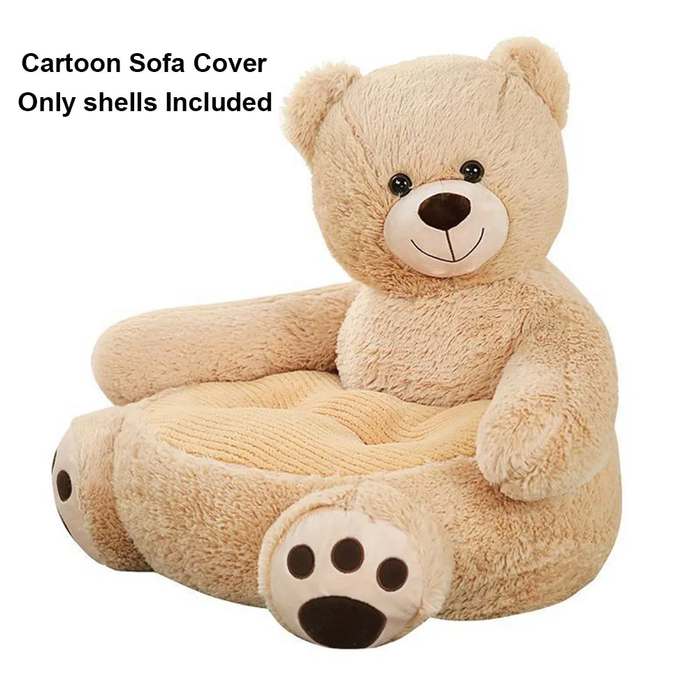 

Small Panda Cartoon Sofa Chair Bear Duck Animal Comfortable Cartoon Lazy Sofa Cover Ergonomic Soft Cotton Washable Sofa