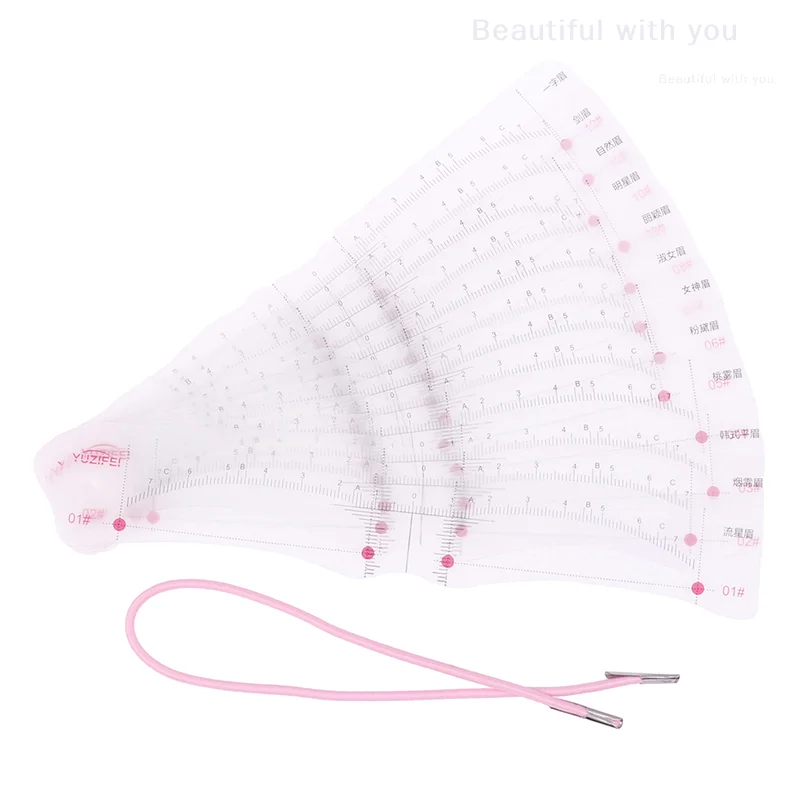 12 Style Fixable Eyebrow Stencil Grooming Shaper Template Reusable Stickers Make Up Tools For Eye Brow Stamp Pen Pencil Cosmetic