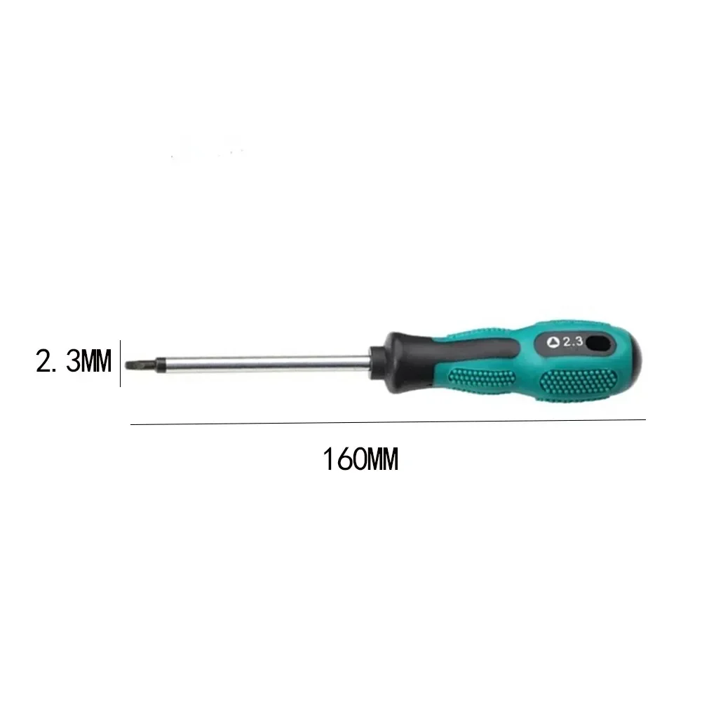 1pc Magnetic Triangle Screwdriver 1.8/2.0/2.3/3.0mm Triangle Screwdriver Head Home Nutdrivers Repair Hand Tools