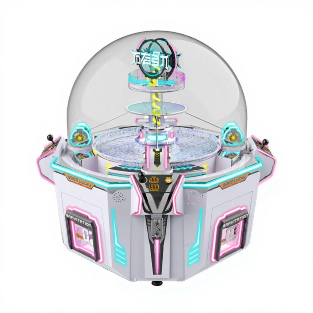 High Quality 4-Player Crane Ball Booth Game Machine Factory-Priced Vending Toys For Arcade City