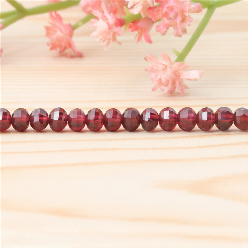 Natural Stone Labradorite Faceted Abacus Beads Size 3x4MM For Jewelry Making DIY Bracelet