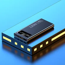 بنك طاقة جديد 120 وات 20000 مللي أمبير شحن سريع للغاية ومصدر طاقة متنقل ذو سعة كبيرة مناسب لهواوي وأجهزة Apple