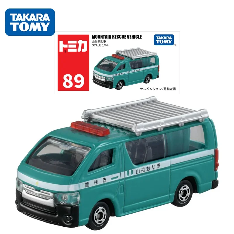 

TAKARA TOMY Tomica 1/64 NO.89 MOUNTAIN RESCUE VEHICLE Mini Diecast Alloy Model Car Toy Metal Gifts for Children Boys