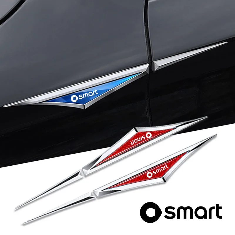 

3D Auto Stickers Metal Logo Emblem Sticker Decal Car Styling For Smart Escooter Roadster Prix Fortwo Forfour 452 454 Forjeremy