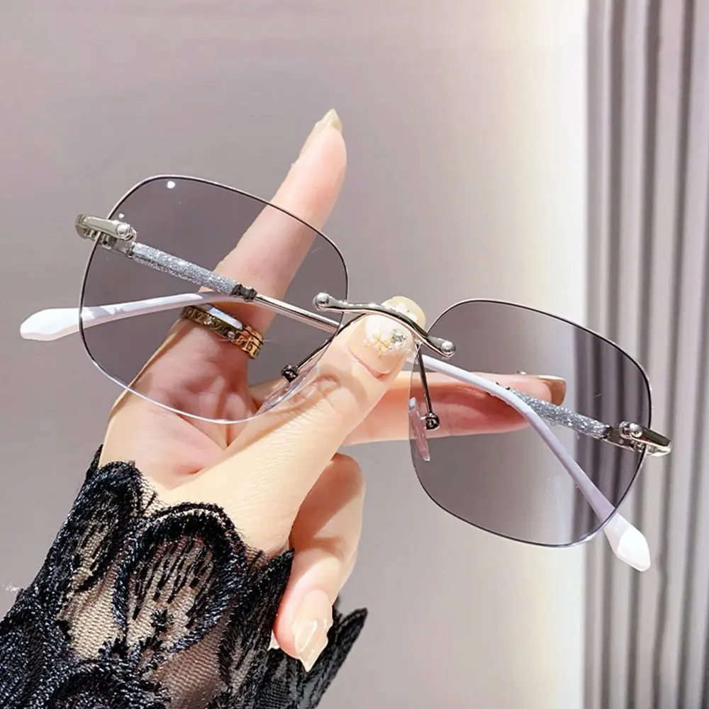 포토크로믹 안티 블루 라이트 독서 안경, 블루 레이 차단, 자외선 차단 선글라스, 고급 색상 변경 광학 안경