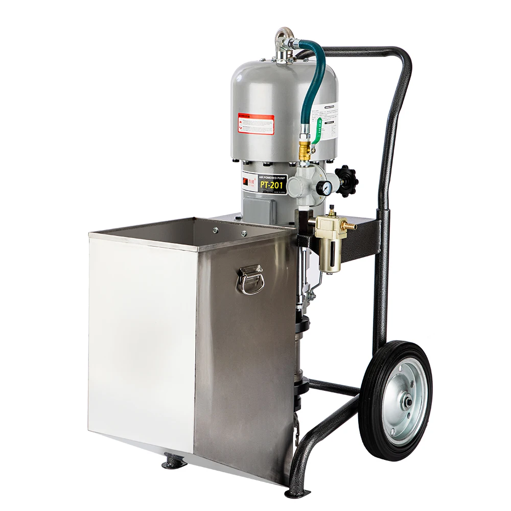 Pneumatic Airless Paint Sprayer PT-201 High Efficiency Pneumatic Paint Sprayer Specialized for Thick Fireproof Coatings