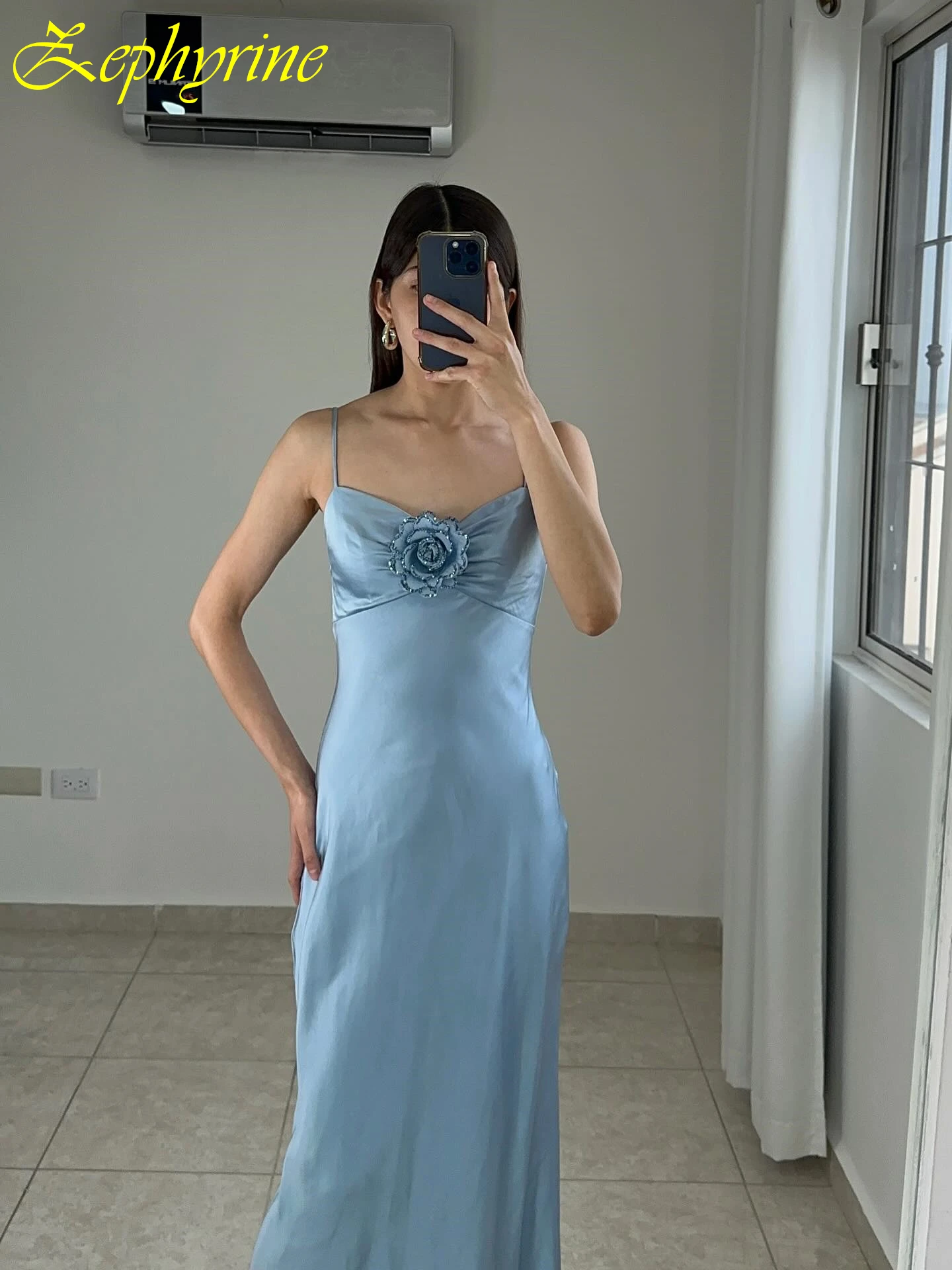 Maßgeschneiderte A-Linie-Spaghettiträger, elegantes formelles Abendkleid, modische, maßgeschneiderte Anlasskleider, moderne, zarte Promi-Kleider