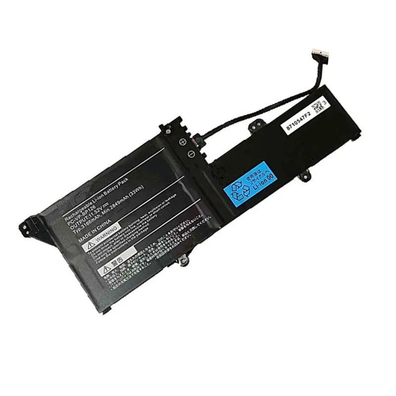 Imagem -02 - Bateria do Portátil para Nec Portátil 11.52v 33wh Novo Pc-vp-bp120pc-vp-bp126 3icp4 43 110