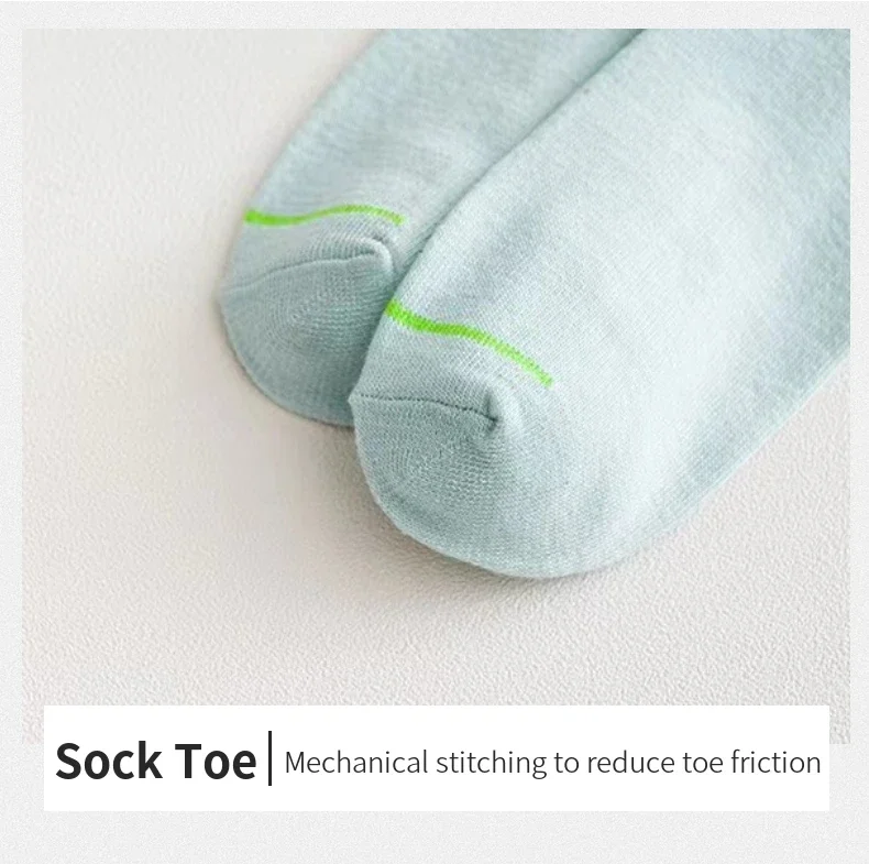 5 Paar süße Socken mit Ausdrucksdruck, bequeme und lustige Allround-Mid-Tube-Socken, Damenstrümpfe und Strumpfwaren – Detail 8