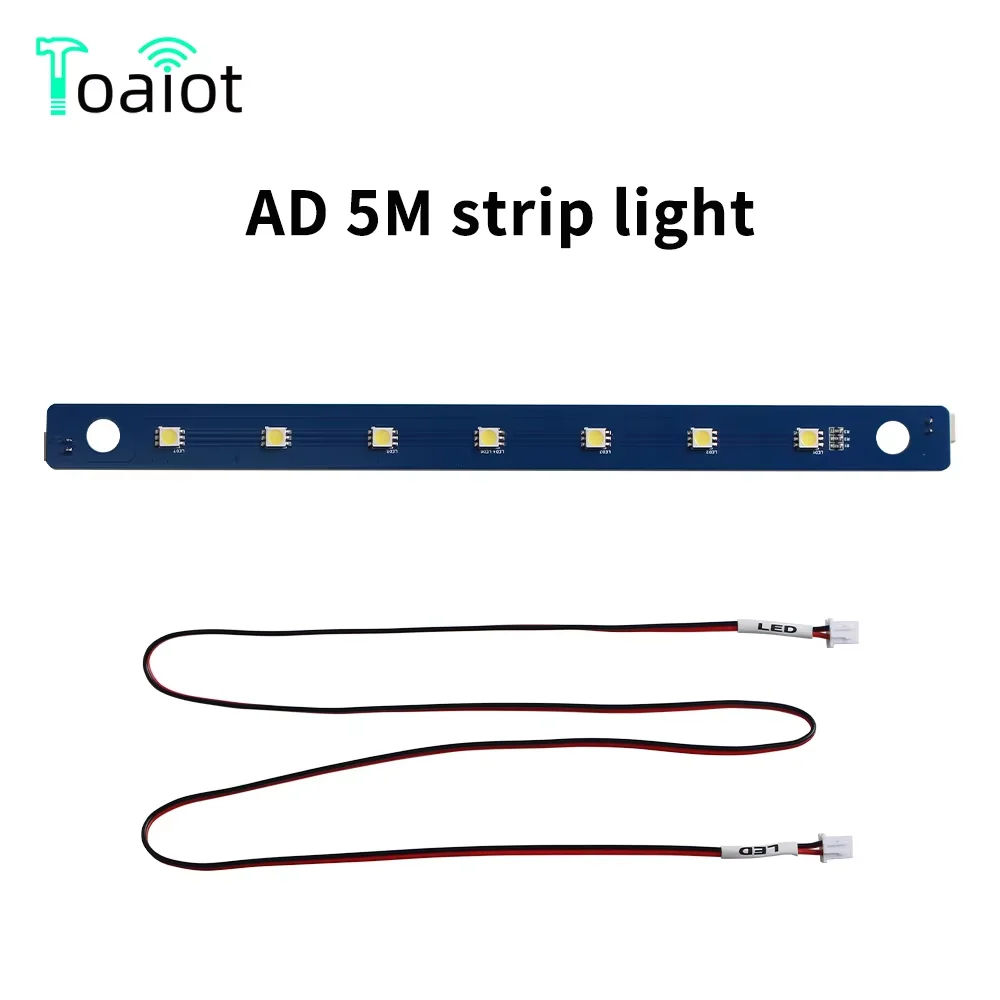 ل FLASHFORGE Adventurer 5M AD5M شرائط مصباح Led فائق السطوع 24 فولت ضوء بار للطابعات ثلاثية الأبعاد AD5M 5MPRO