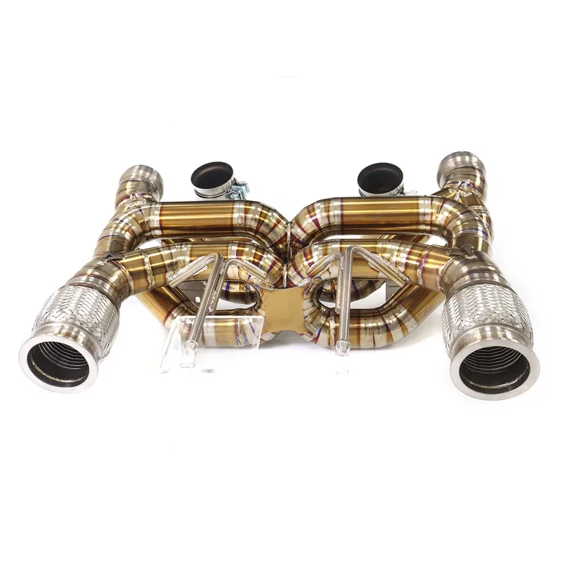 720s Exhaust Titanium Pipe Exhaust System Catback Tips for  720S with High Flow Peormance Auto Turn Pipe Parts