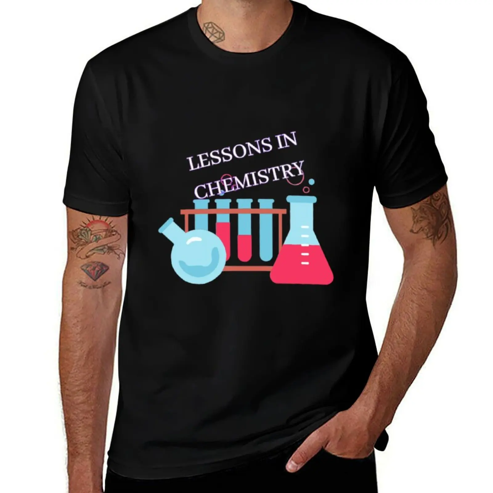 

Chemistry shirts white for shirts cotton t man T-Shirt for Lessons t shirt man In pack t man