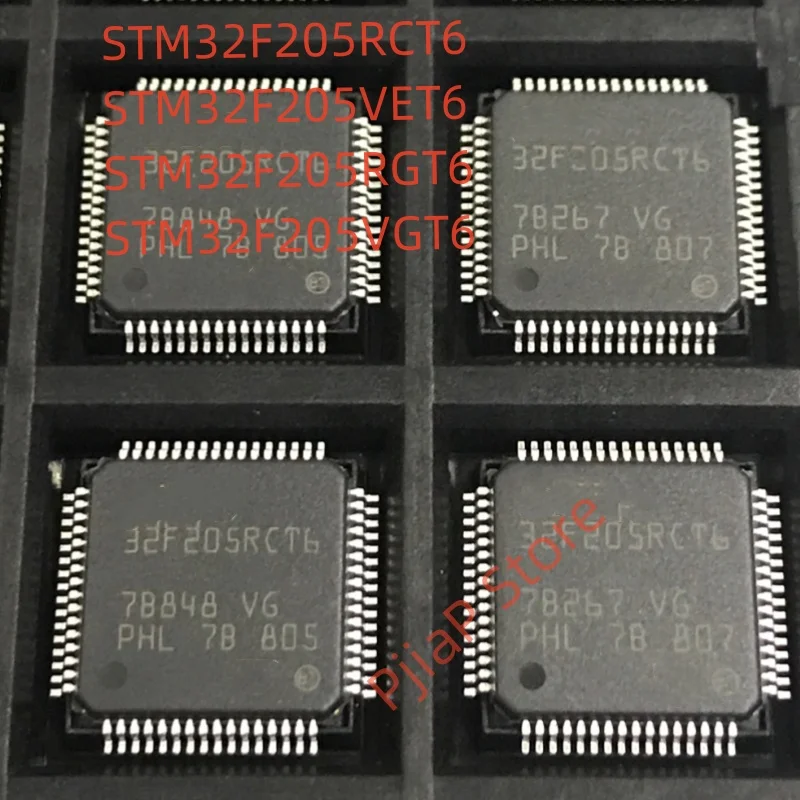 

10pcs New Original STM32F205RCT6 STM32F205VET6 STM32F205RGT6 STM32F205VGT6 LQFP