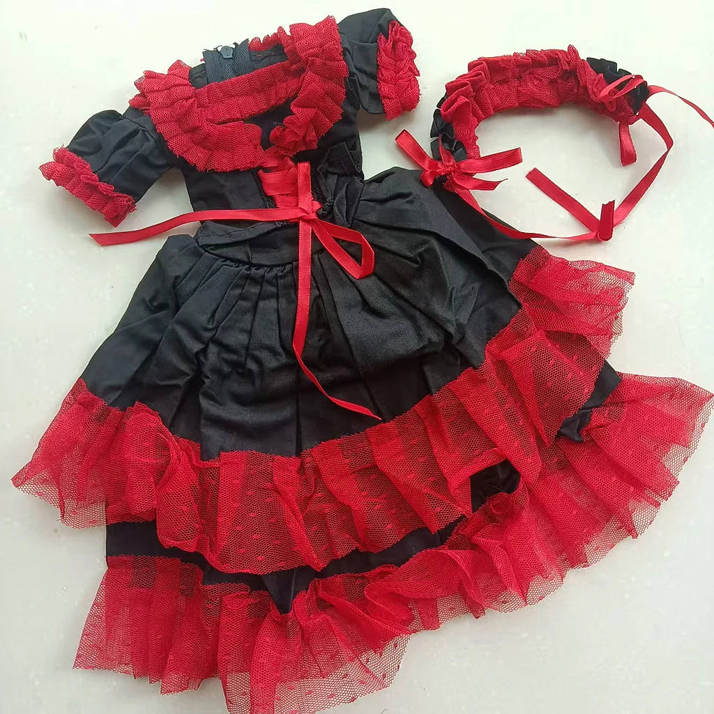 

[wamami] 705# Red & Black Dress For 1/3 SD DZ AOD BJD Dollfie Outfit