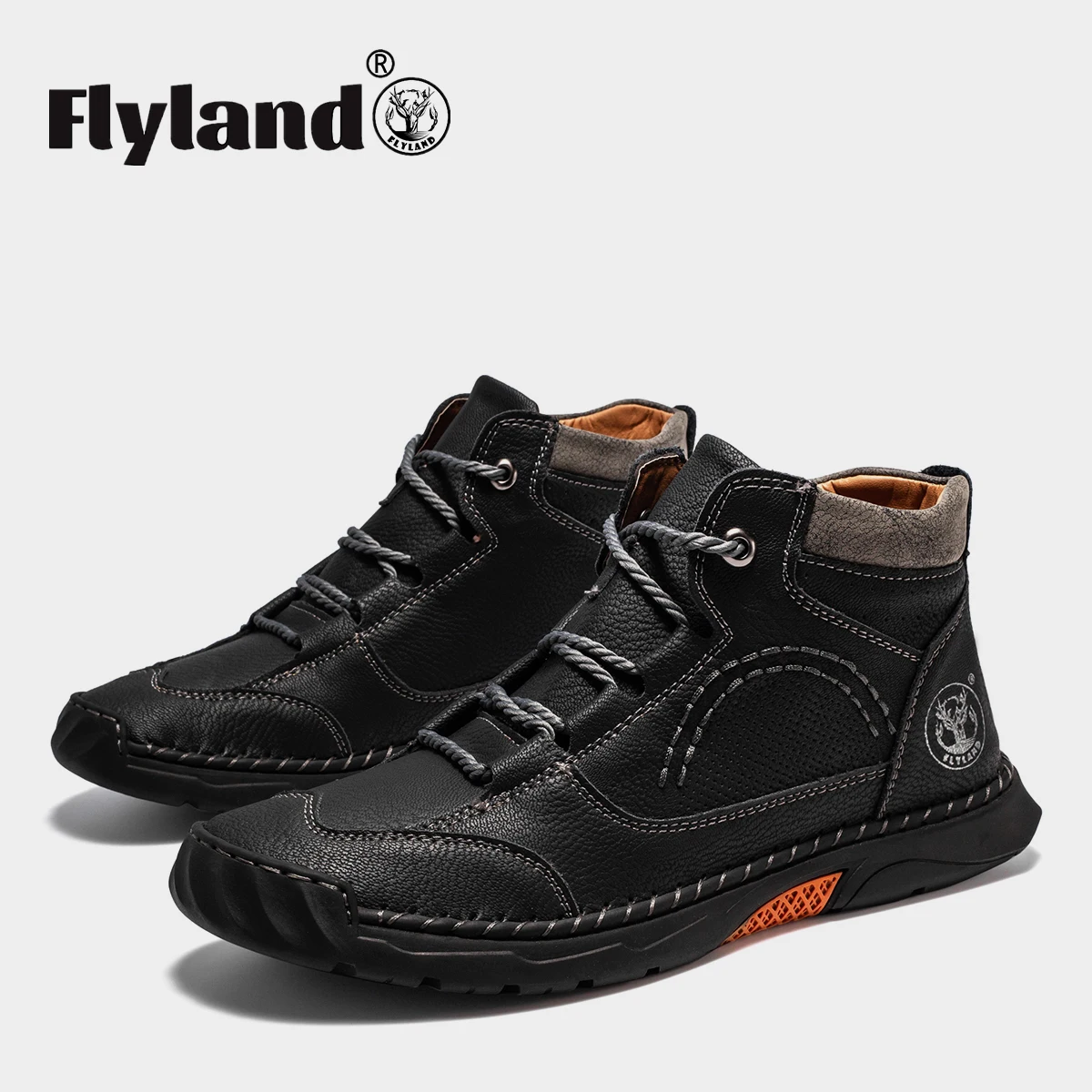 Zapatos casuales de moda para hombre, botines de cuero, botas cortas de estilo británico, zapatos cómodos para conducir, zapatos Oxfords de talla grande