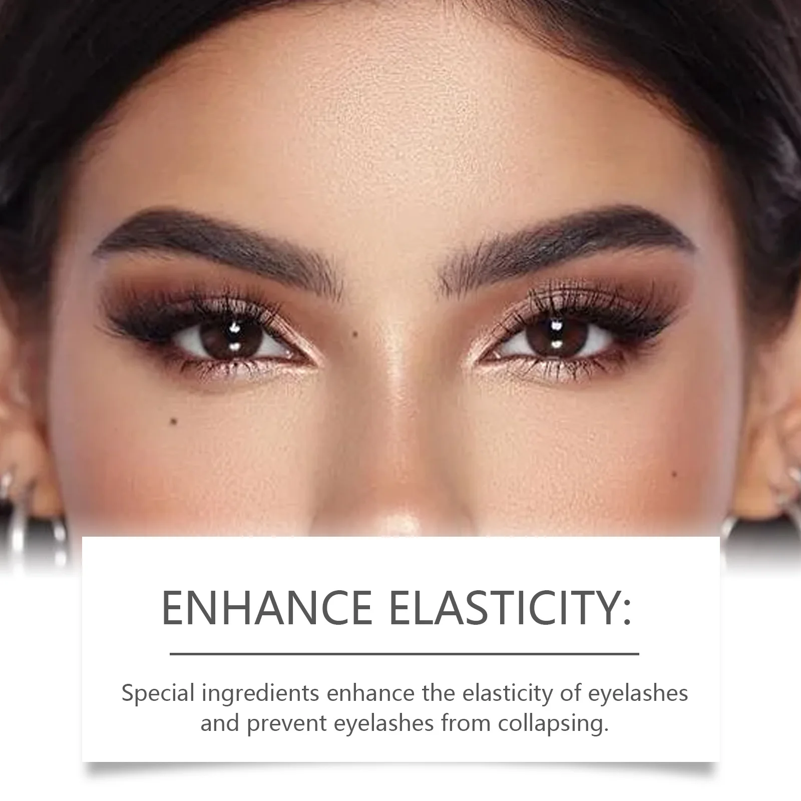 3D Mascara Lengthening Black Lash Eyelash Extension Eye Lashes Brush Beauty Makeup Long-wearing Gold Color Mascara