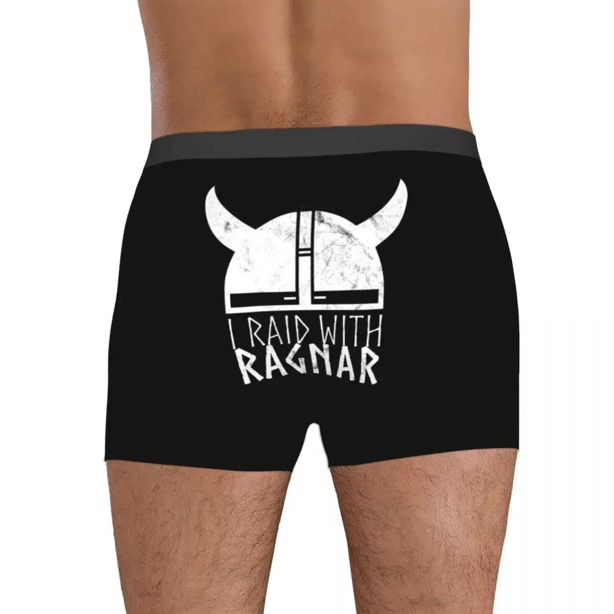 Boxer Onderbroek Shorts American Kleding I Inval Met Ragnar Helm Slipje Heren Comfortabel Ondergoed Voor Homme Man