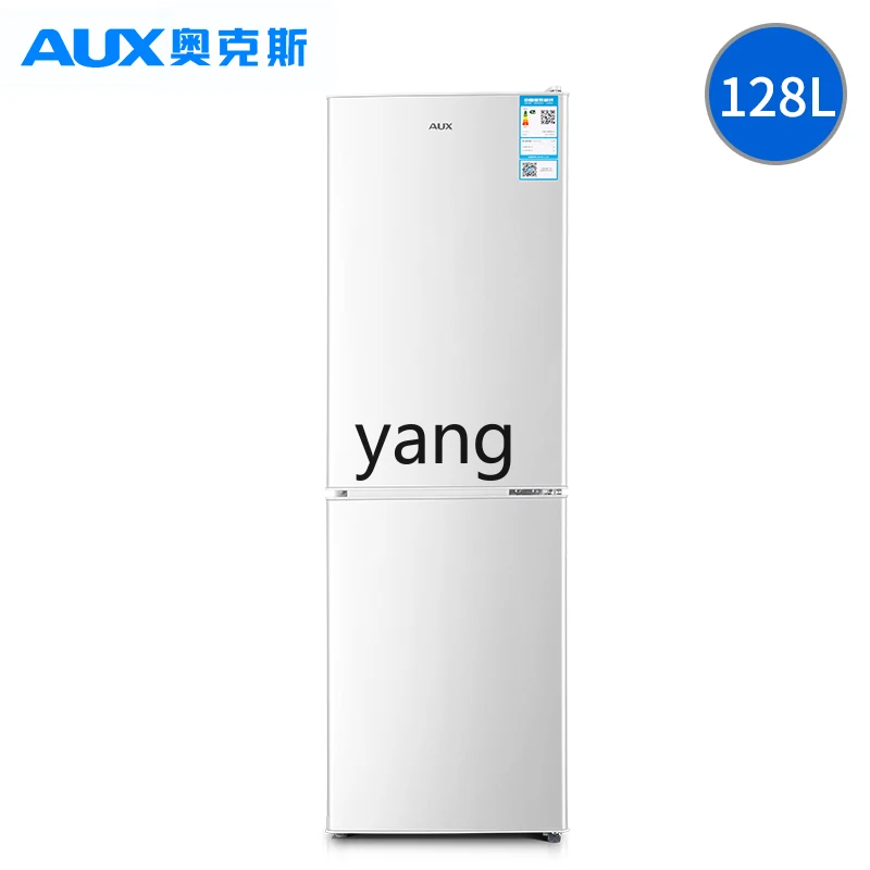 CX household first-class energy efficiency small refrigerated dormitory rental room double door energy-saving refrigerator