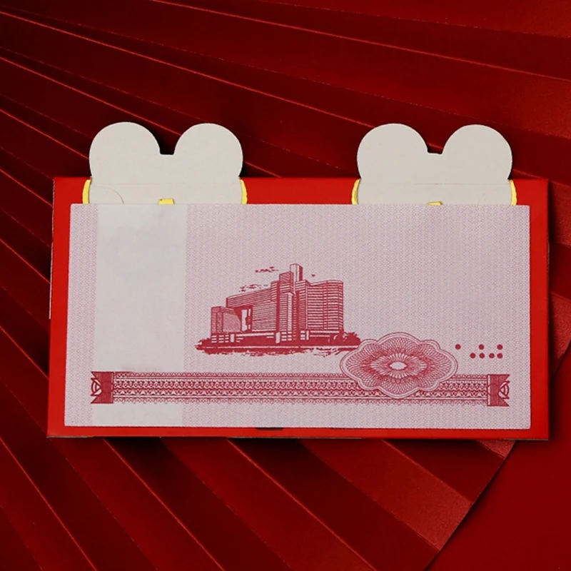 32Pcs New Year Red Envelope Chinese Traditional Money Pocket Cartoon Lucky Red Packet Tiger Angpao