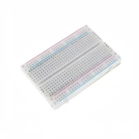 MB-102 Breadboard 400 830 Points Solderless PCB Prototype Board MB102 Power Module 65 Flexible Jumper Wires Test Develop DIY Kit 3