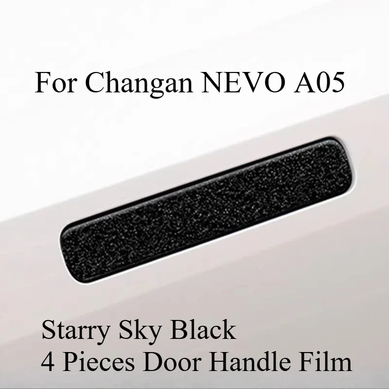 Car Door Handle Protective Sticker For Changan NEVO A05 Door Bowl Anti-scratch Protective Film Opening Hand Buckle Anti-scratch