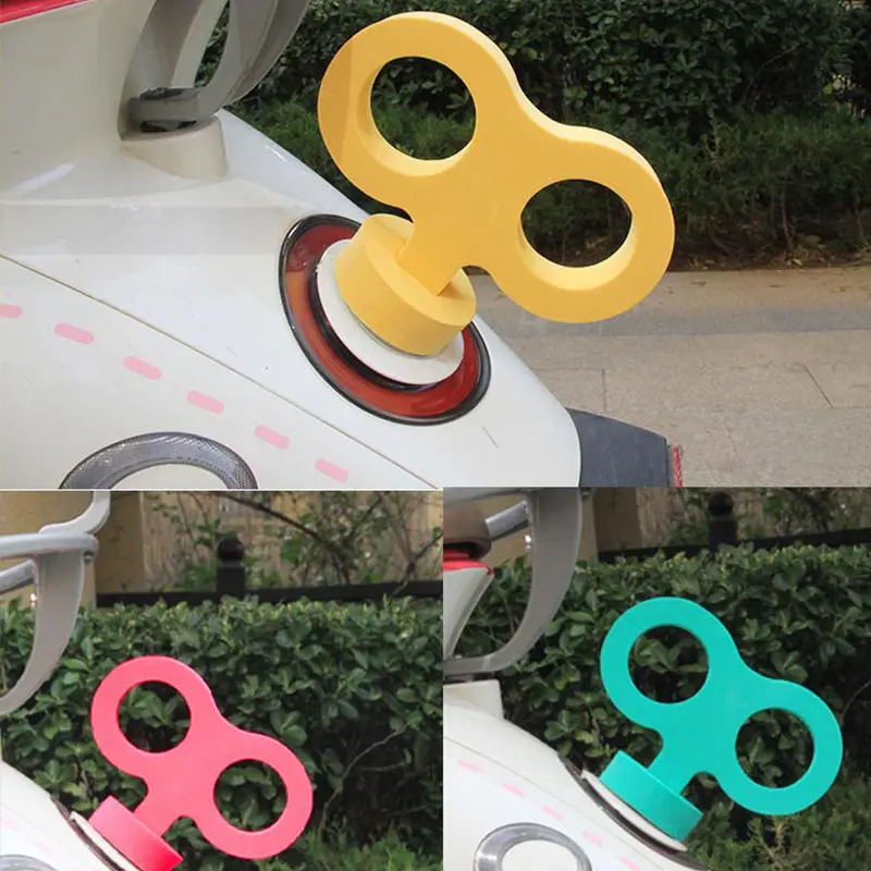 Rotating decorations, motorcycle and car roof and tail decorations, colorful keys, cute and interesting women's decorations