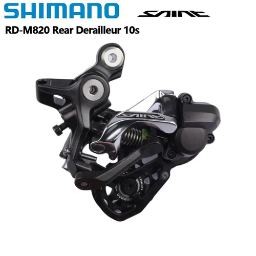 Shimano RD M820 SAINT desviador trasero 10 velocidades jaula corta SS para pieza de bicicleta de montaña