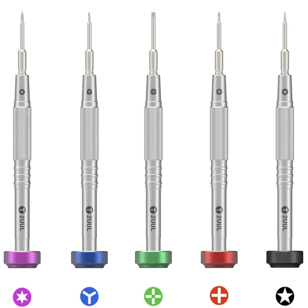 2UUL Precise Repair Bolt Driver For iPhone Android Mobile Phone Main Board LCD Screen Dismantling Combat Screwdriver Set Tool