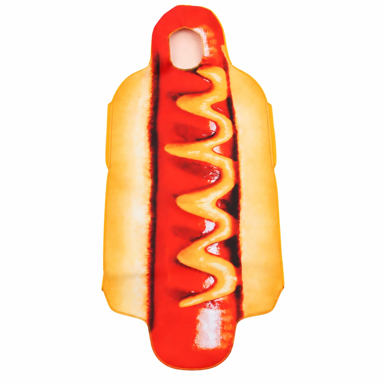 Adult  Funny 3D Print Food Sausage Hot Dog Costumes Halloween Men Women Family One-Piece Costume Carnival Food Costume view 5