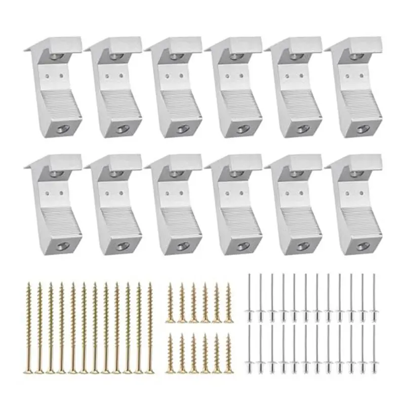 

AB51 Eliminates Floor Squeaks Fits Most Carpet Hardwood Floors, For Fix Flooring,12Pcs