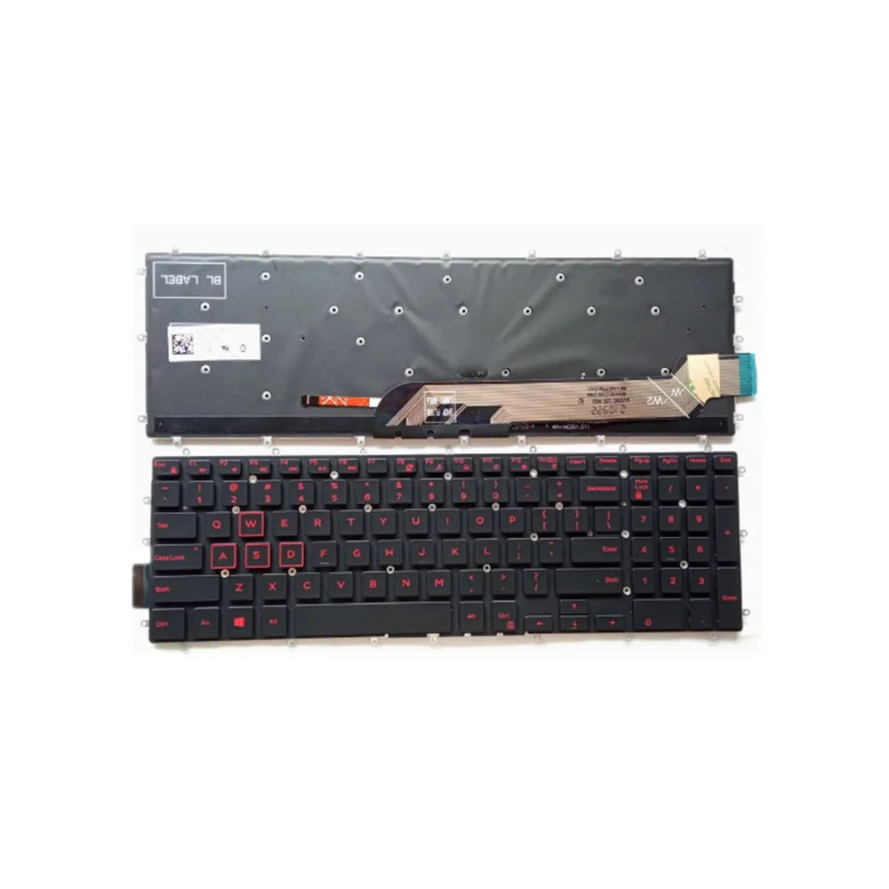 Laptop Keyboard For DELL Inspiron 3780 Black US United States Edition