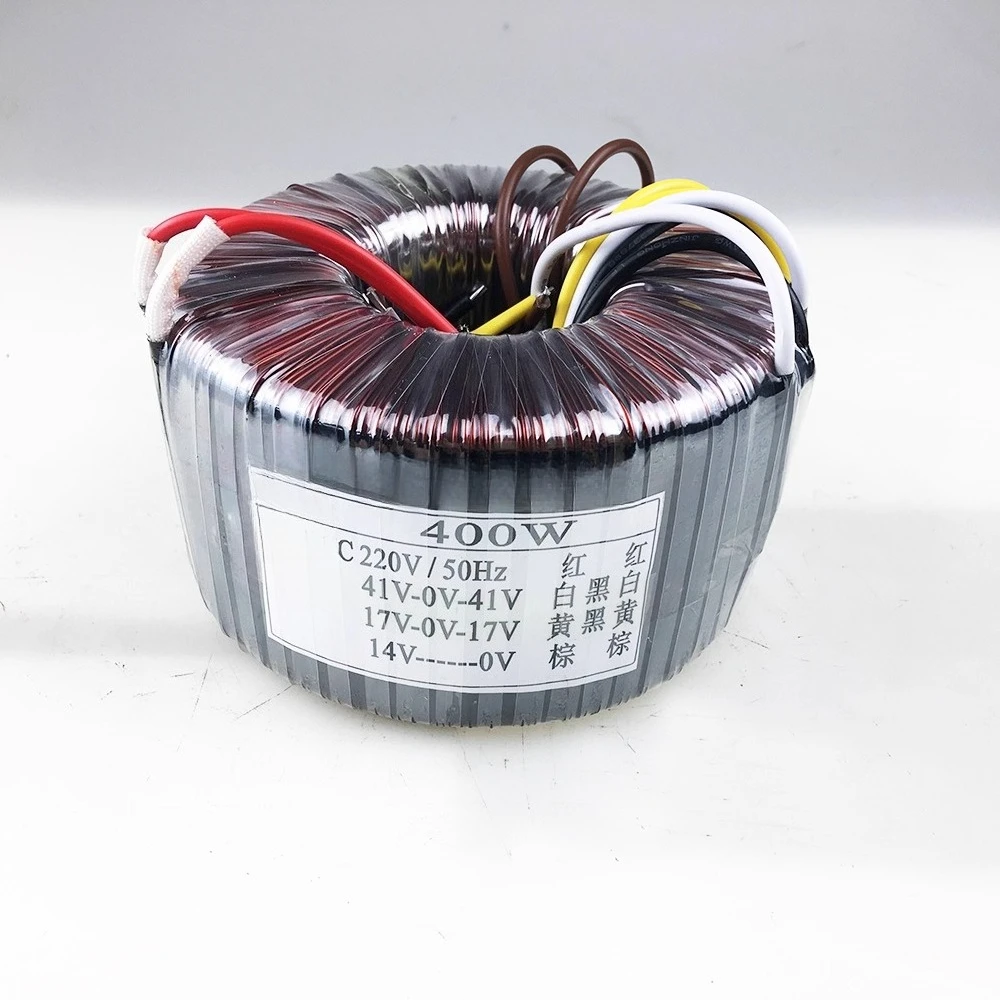 Toroidal Transformer 220V400W, Amplifier Audio Power Supply Single Phase Isolation Pure Copper Wire