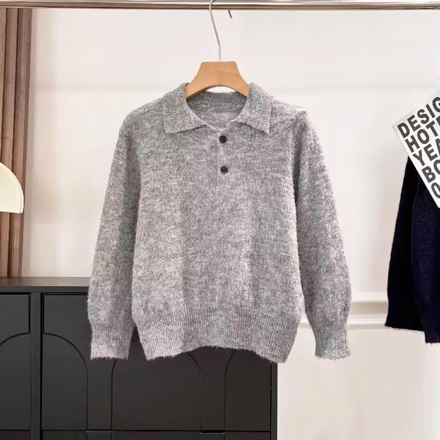 Faionable Slim Fit  Ne Sweater for Women Winter 2025 New Arrival Z Brand Long Sve Hoodie Sle Knitted Top