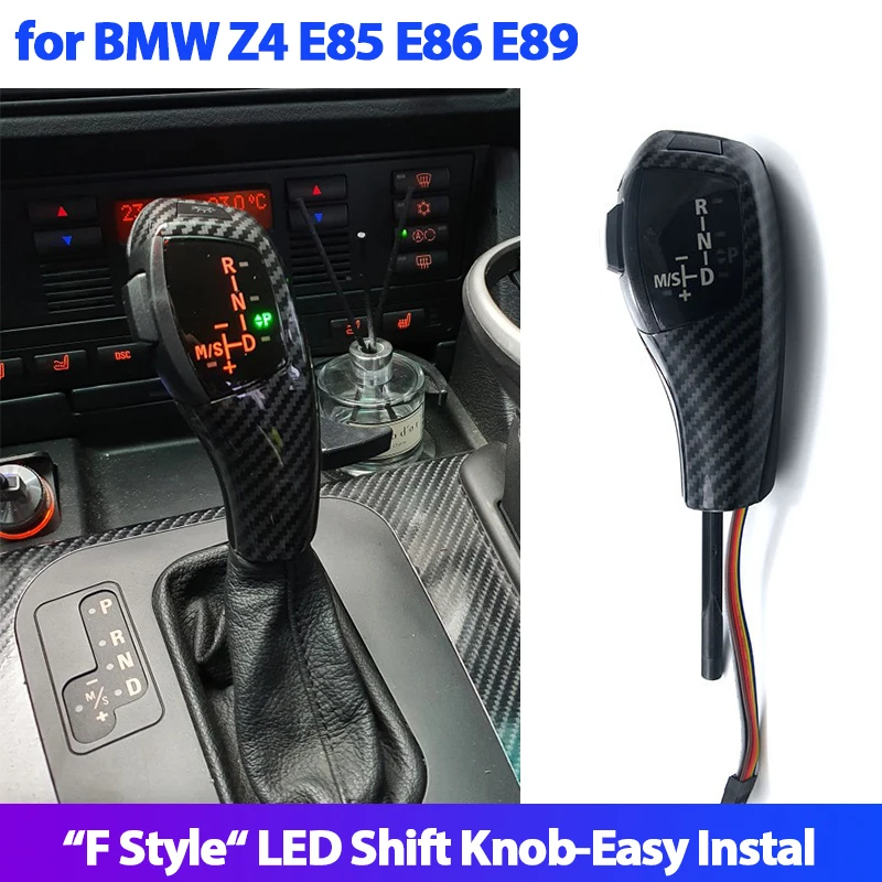 

3 Years Warranty LED Gear Shift Knob Automatic Gear Shifter Lever Handle for BMW Z4 E89 2.3i 3.0i E85 E86 2001-2012