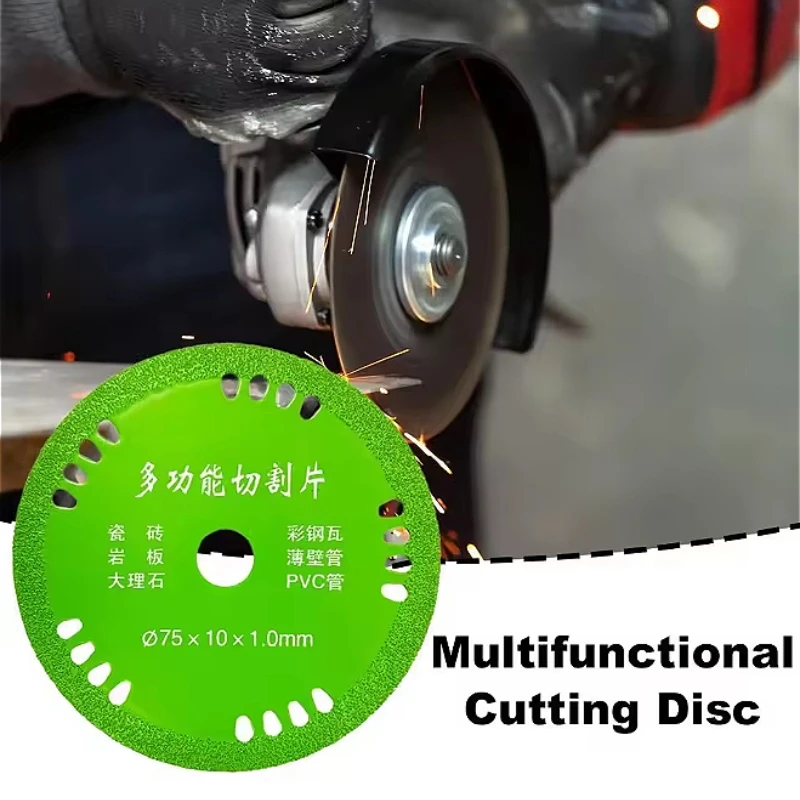 

3 Inch 10mm Diamond Marble Saw Blades 75mm Glass Cutting Discs Jade Crystal Bottles Wine Grinding Cutting Grinding Discs Tools