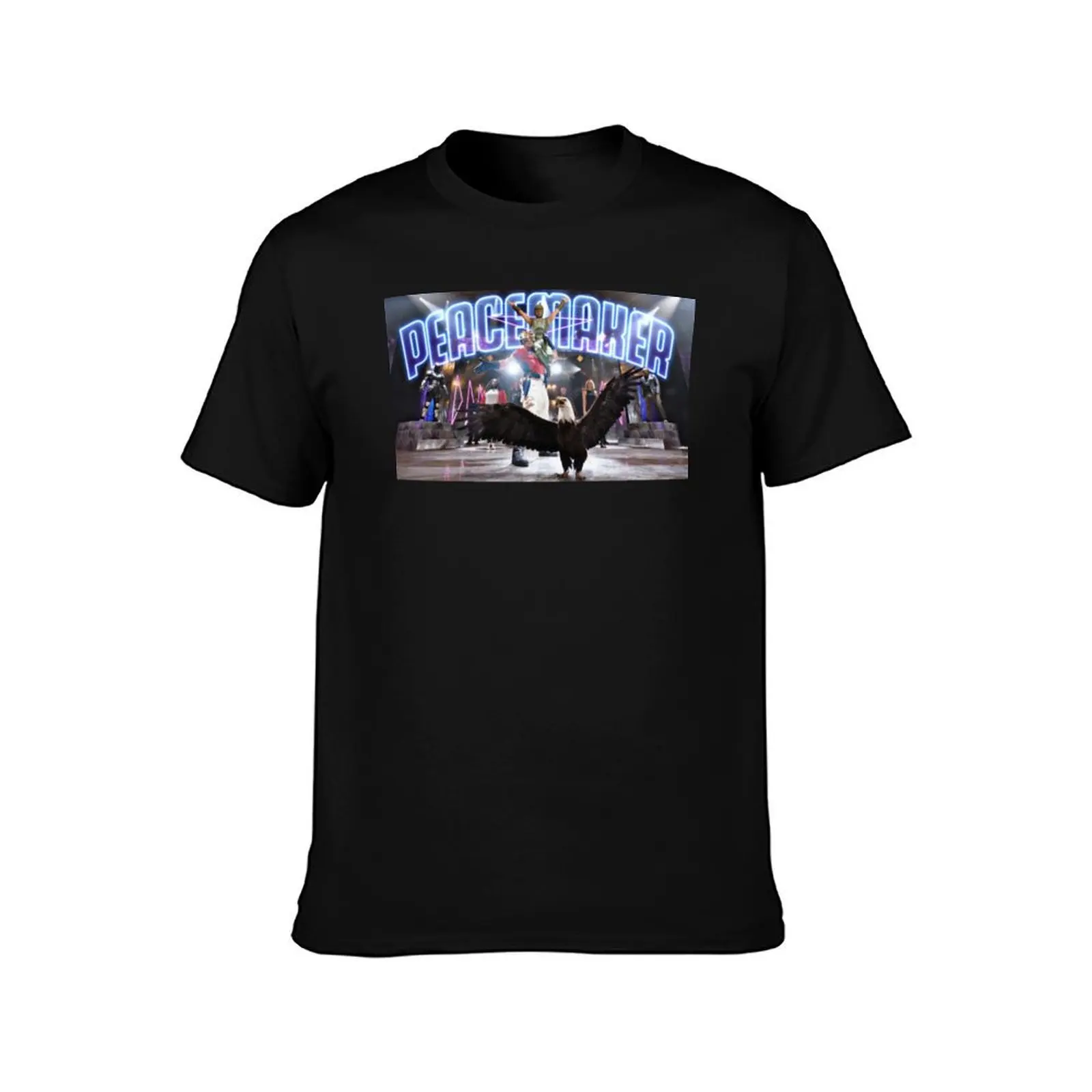 Intro of Peacemaker T-Shirt Simple Print Design T-Shirt